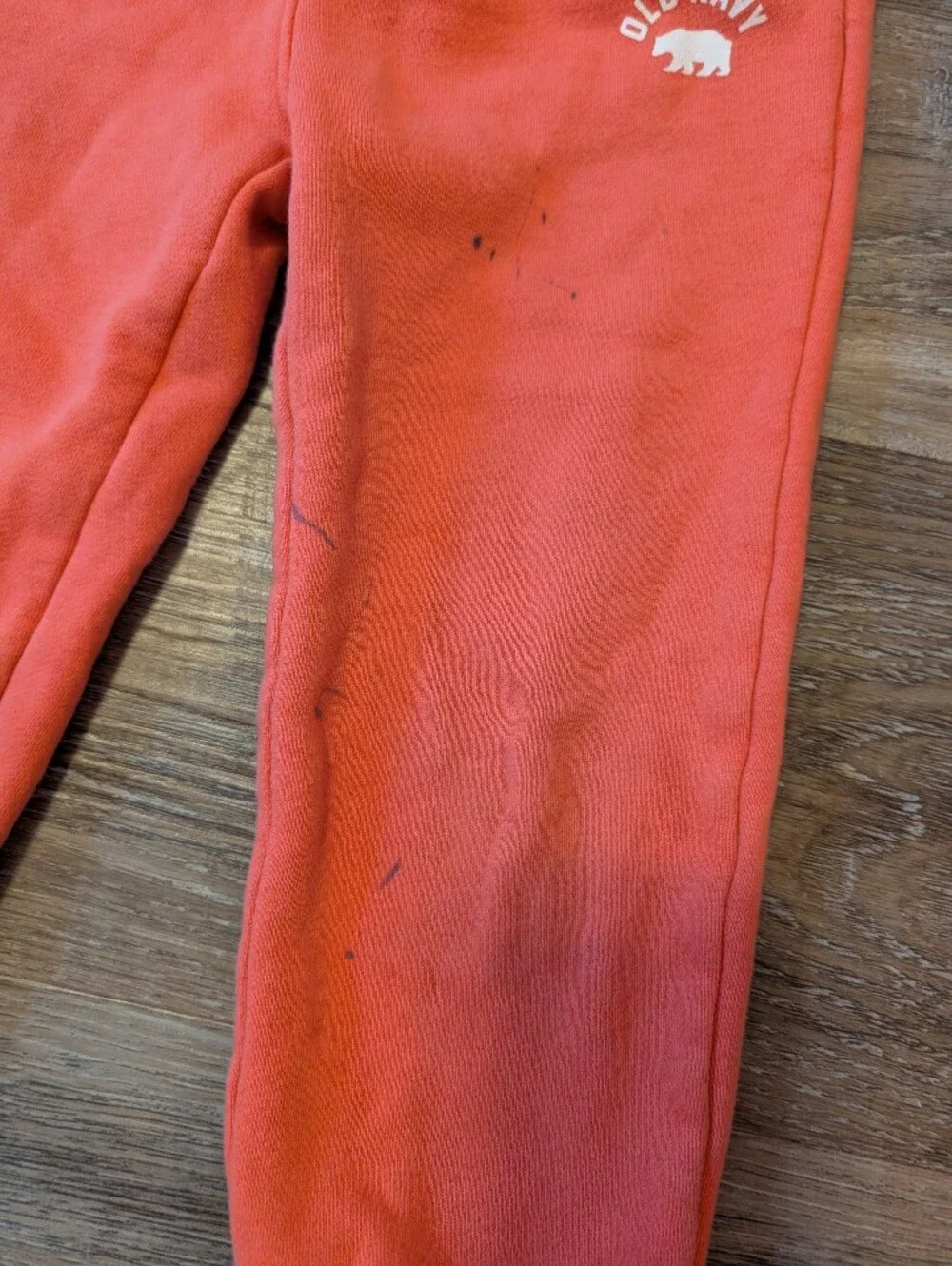 Old Navy Coral and Navy Kids Sweatpants Duo
